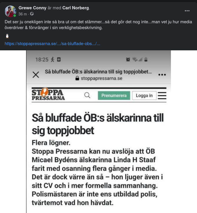 Bluffande ÖB-Älskarinna