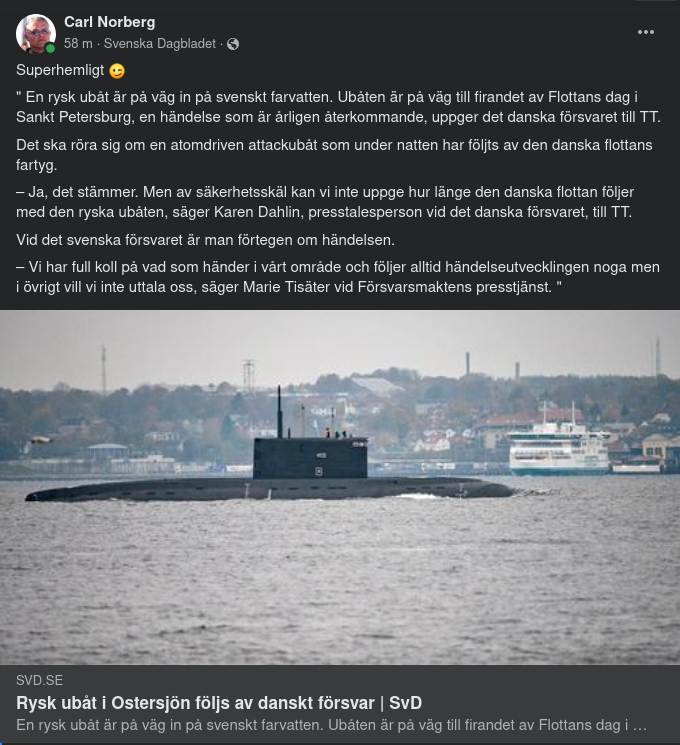 Superhemlig Ubåtsövervakning