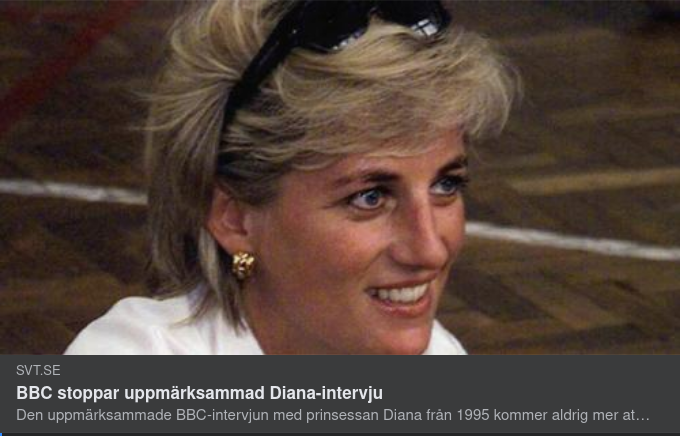 BBC-Stoppad Diana-Intervju