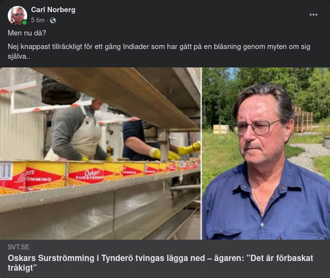 Surströmmingsnedläggning
