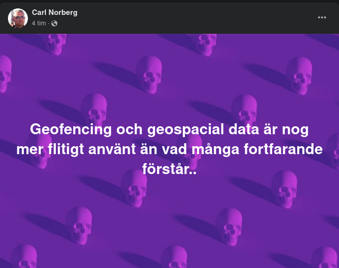 Geofancing & Geospacial Data
