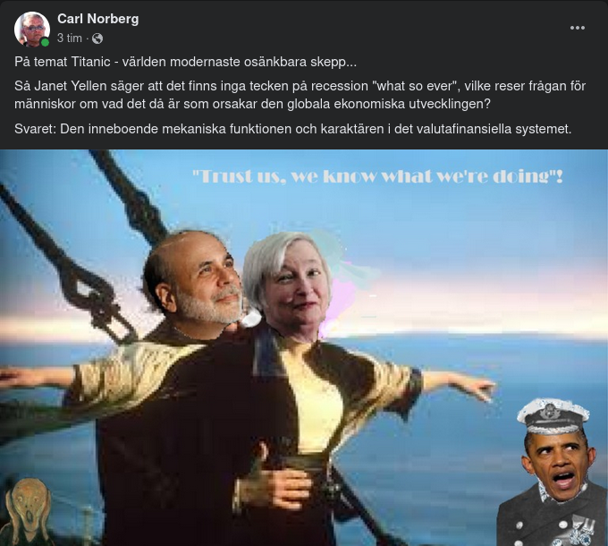 Yellen Ser Ingen Recession - What So Ever