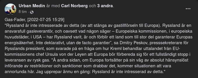 Rysk Gasleveransgaranti