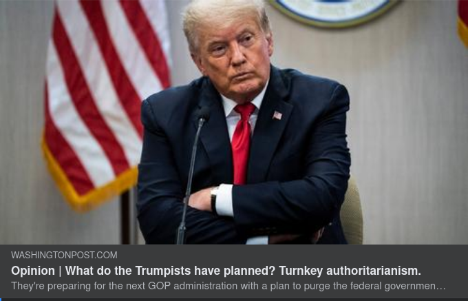 WaPo Om Trumps Konspiration