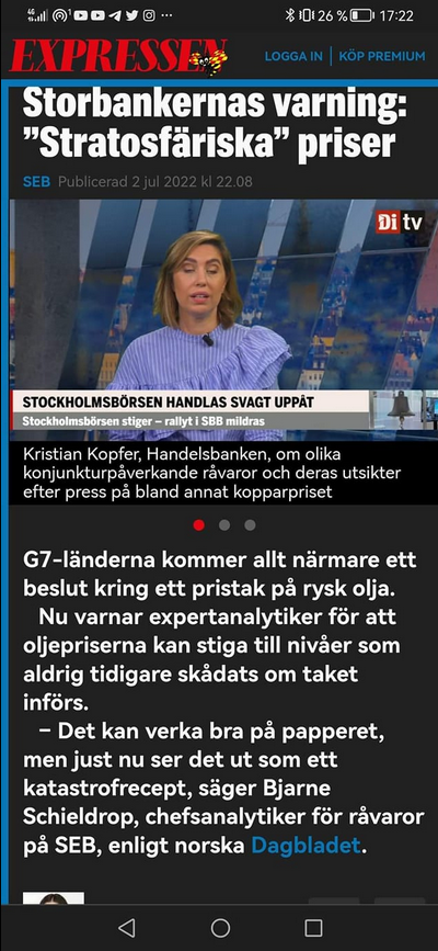 Oplanerat "Stratosfäriska" Priser