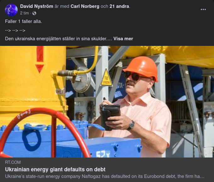 Naftogaz Missar Euroobligationsbetalning