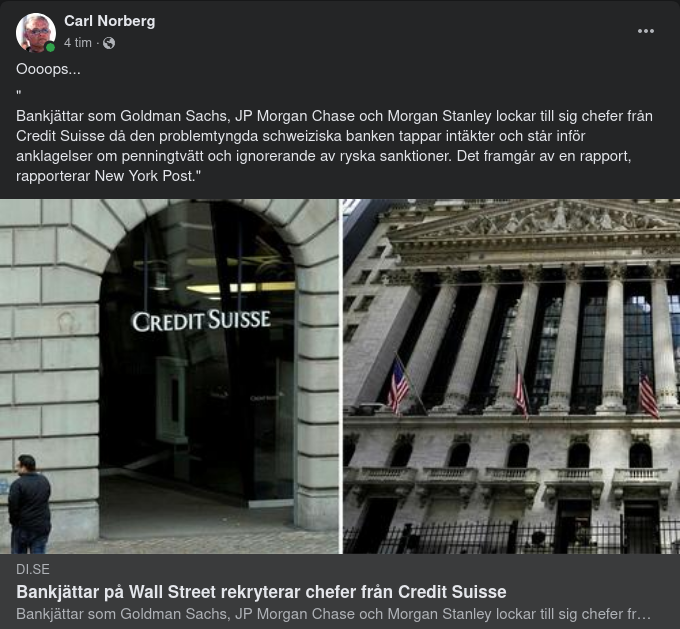 Rekryteringschefsflykt Från Credit Suisse