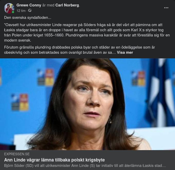 Den Svenska Syndafloden I Polen