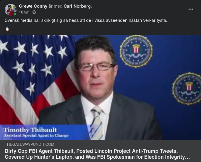 Timothy Thibault: Korrumperad FBI-Agent