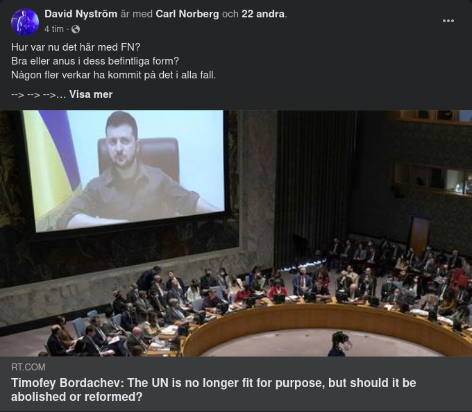 Överge Eller Reformera FN?