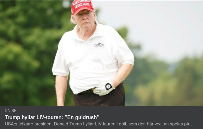 Trump & LIV-Touren