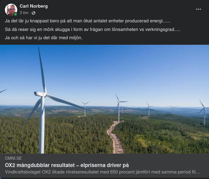 650% Rörelseresultatsökning För OX2