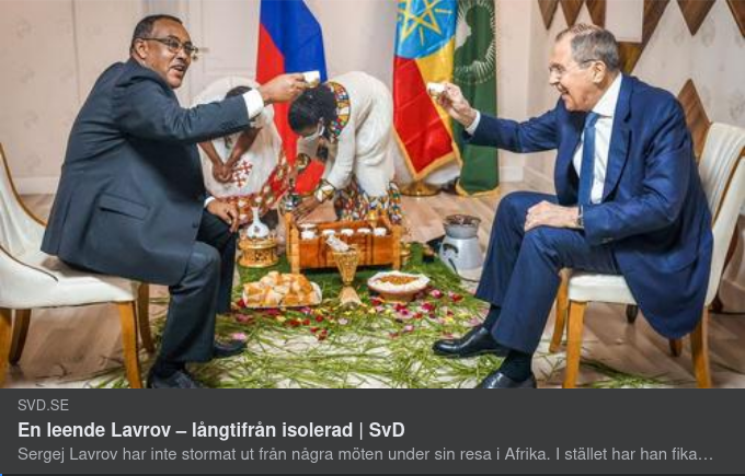 Optiskt Afrikaresande Lavrov