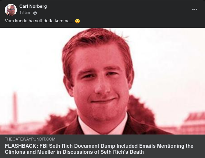 FBI Dokument Om Seth Rich