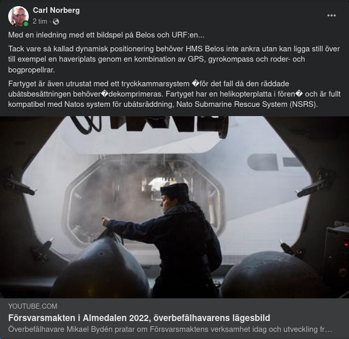 Försvarsmaktsinledande Bildspel