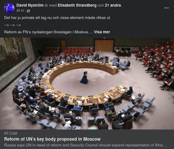 Ryskt FN-Reformsförslag