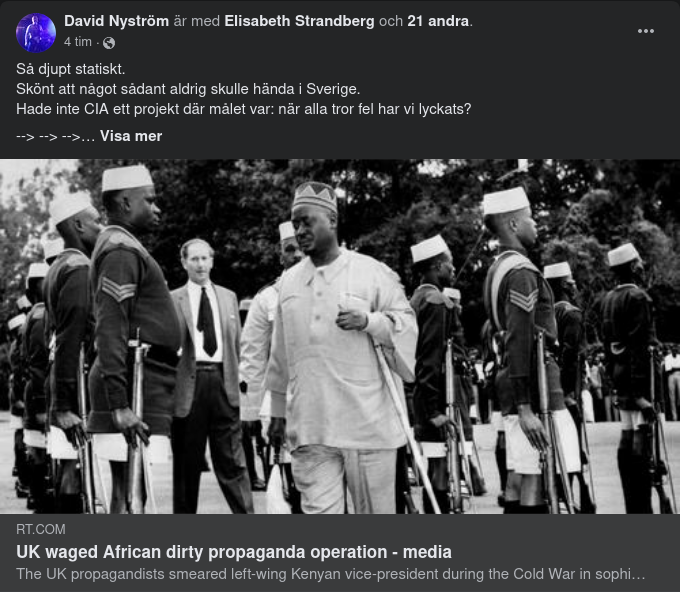 Brittisk Smutspropaganda I Kenya