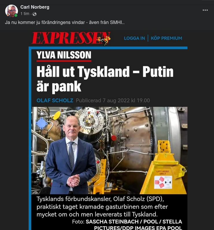 Pank Putin I Expressen