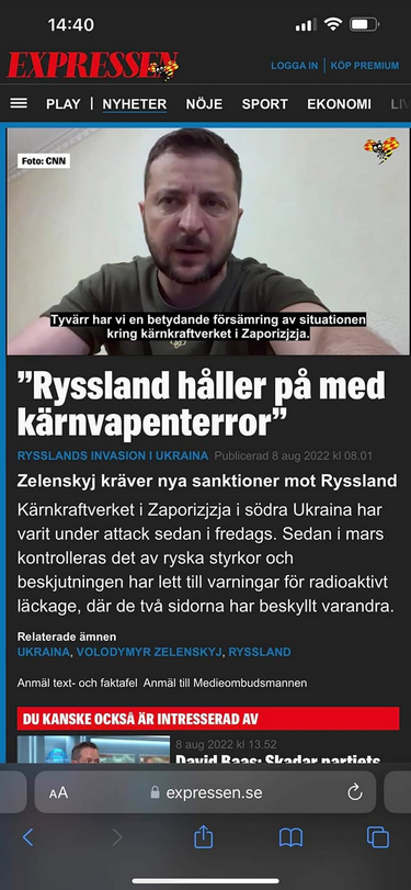 Rysk Kärnvapenterror