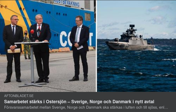 Stärkt Skandinaviskt Miltärsamarbete