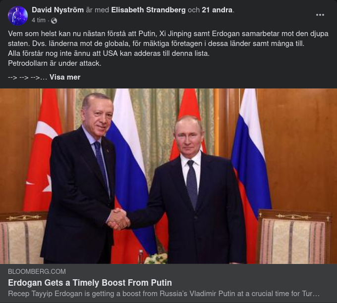 Erdoğan Får Ekonomisk Boost Av Putin