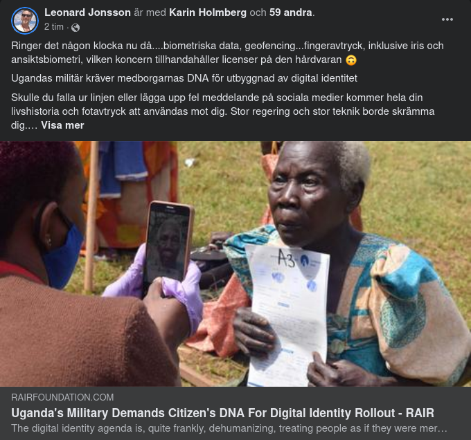 Digital Identifiering I Uganda