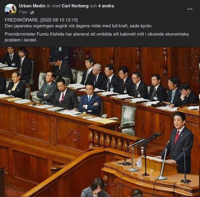 Japans Regering Avgår