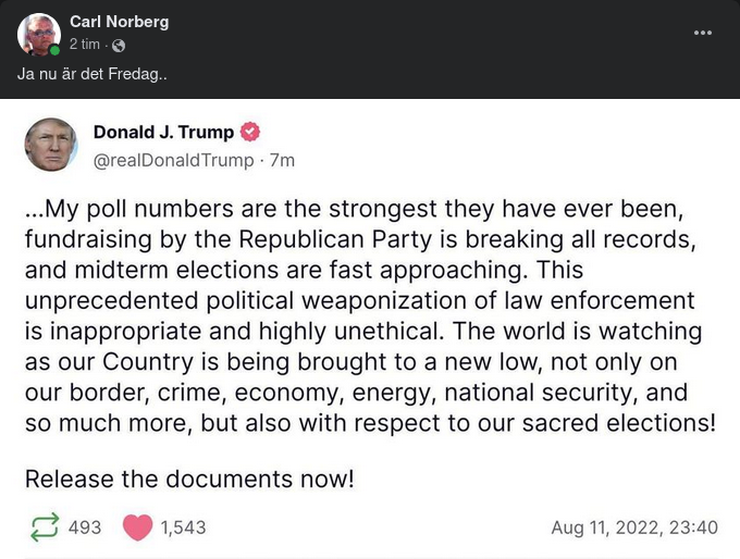 Trumps Syn På Läget