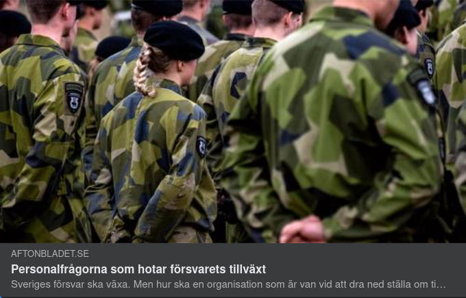 Försvarets Tillväxtsbehov & Ekonomisk Kris