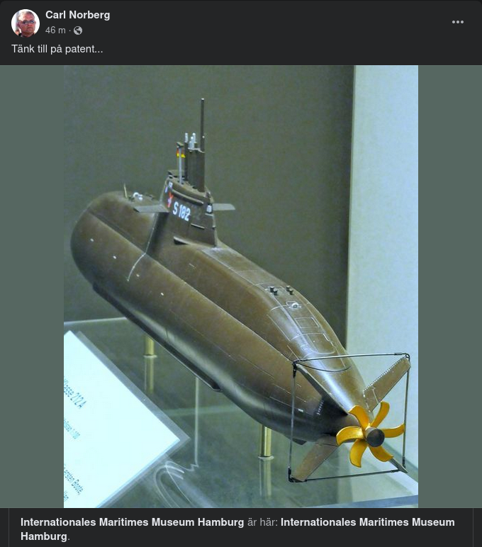 Ubåtar & Patent