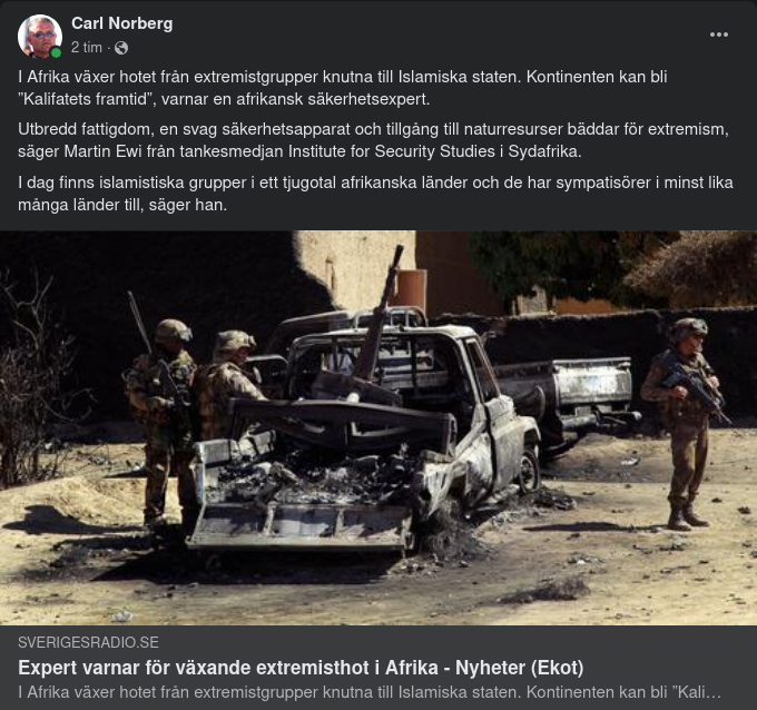 Afrikanska Islamistgrupper