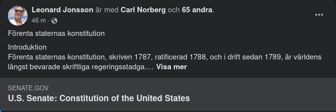 Förenta Staternas Konstitution