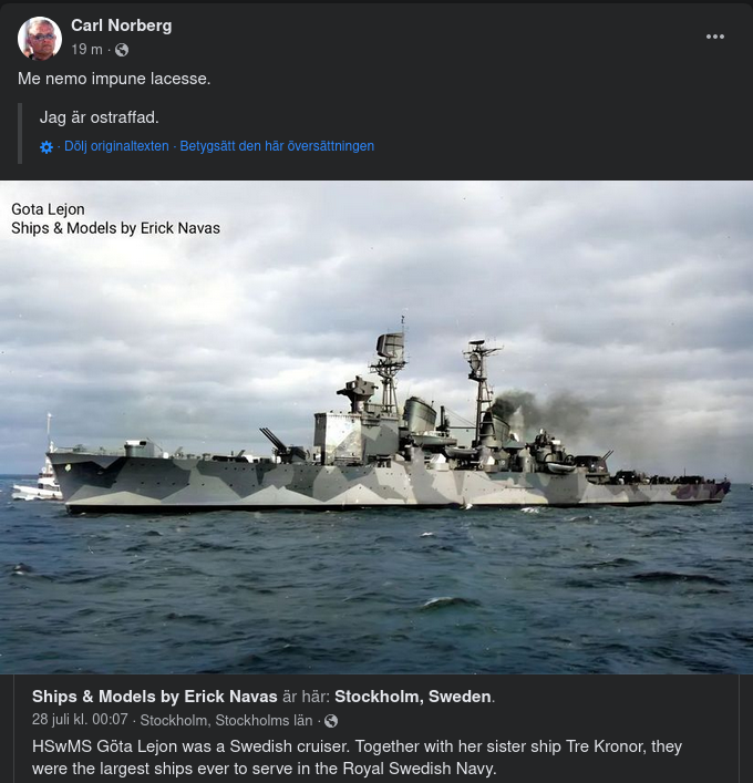 HSwMS Göta Lejon