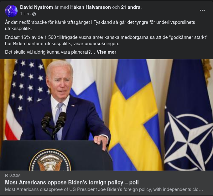 Underlivsporslinets Utrikespolitik Impopulär På Hemmaplan