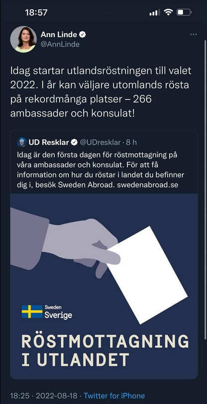 Aktualiserad Fråga