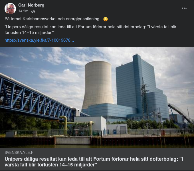 Energiska Konsekvenser