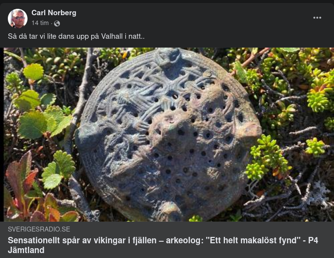 Sensationellt Fjällvikingafynd