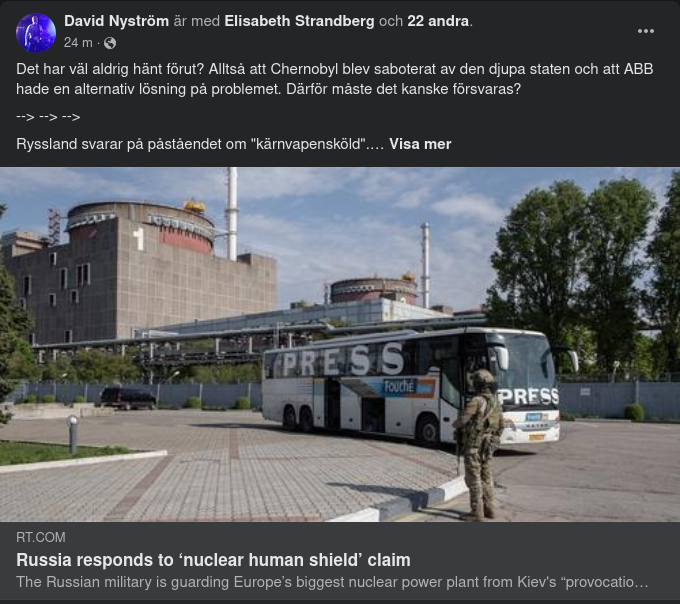 Ryskt Svar Om Tagna Kärnkraftverk