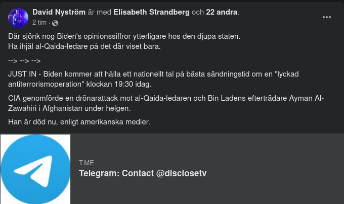 USA-Dödad Al-Qaida Ledare