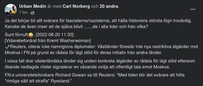 Snart Slut På Rimliga Sätt Att Straffa Ryssland