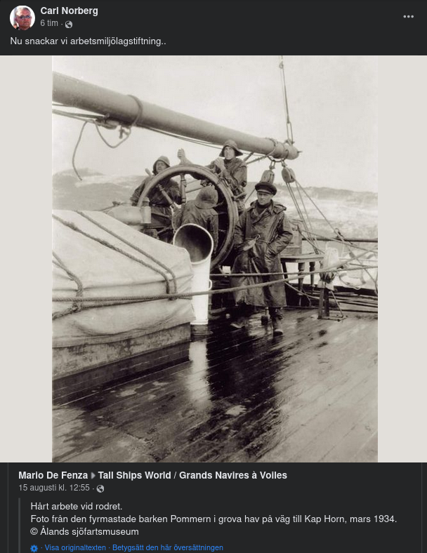 Före Arbetsmiljölagstiftning