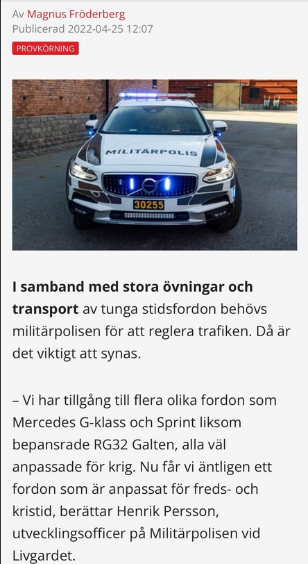 Synligt Fred & Kristidsanpassad Militärpolis