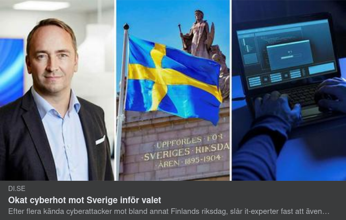 Ökat Cyberhot Inför Valet