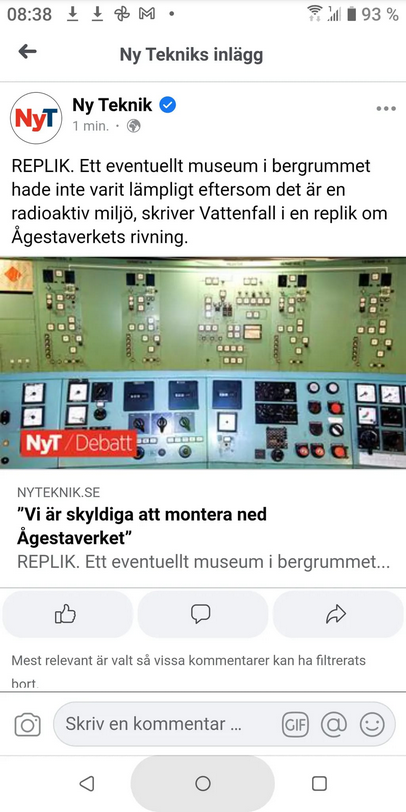 Radioaktivt Miljöolämplig Museiplats