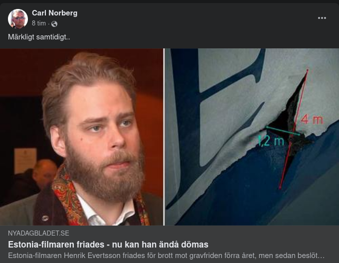 Friad Estoniafilmare Kan Dömas Ändå