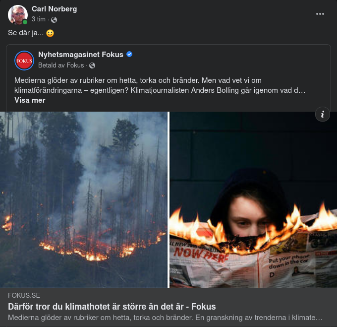 Klimathotet I Media
