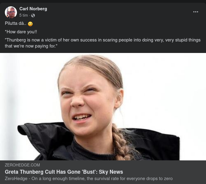 Upp Som En Sol Ner Som En Greta