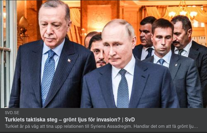 Turkiet, Syrien & Ryssland