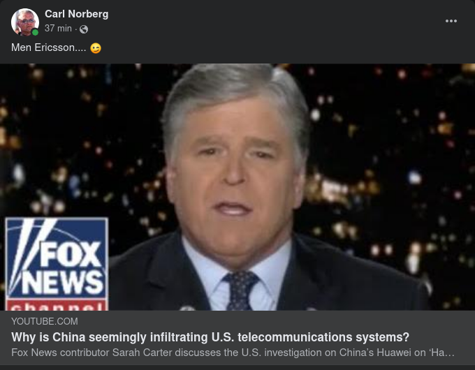 Kinesisk Telekominfrastrukturinfiltration