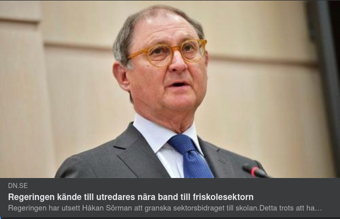 Aktieägande Sektorbidragsutredare